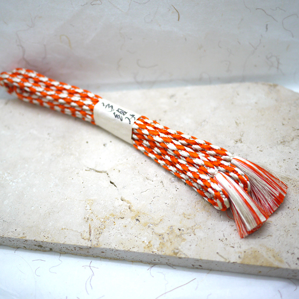 Obijime vintage et neuf fait en soie par un artisan japonais